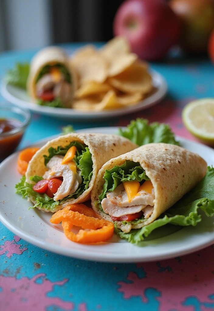 12 Light Snacks to Supercharge Your Workout (Say Goodbye to Sluggishness!) - 7. Small Whole Grain Wraps