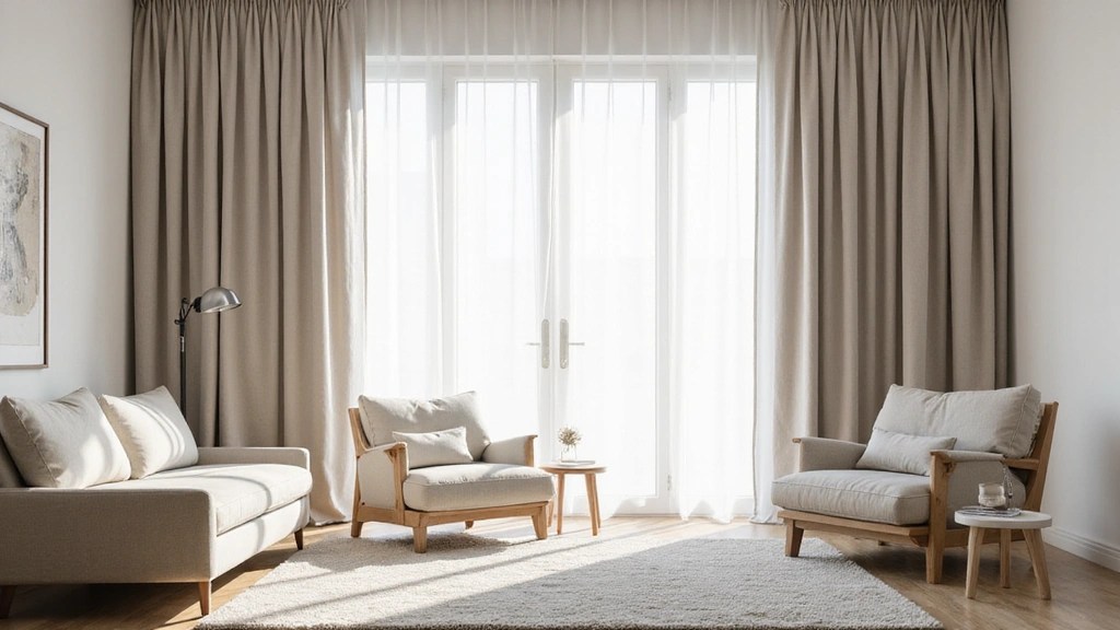 15 Stylish Curtain Styles That Embrace Minimalism (Your Living Room Will Thank&nbsp;You!)