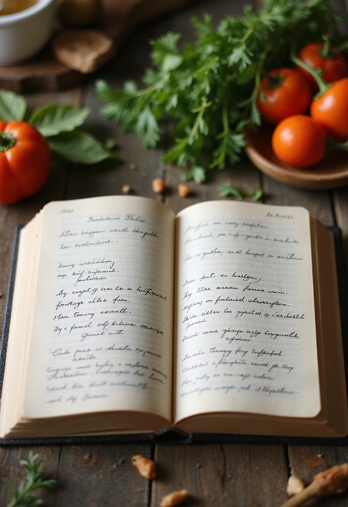 Discover 10 Delayed Gratification Gifts That Your Teacher Will Treasure Forever! - 5. A Handwritten Recipe Book