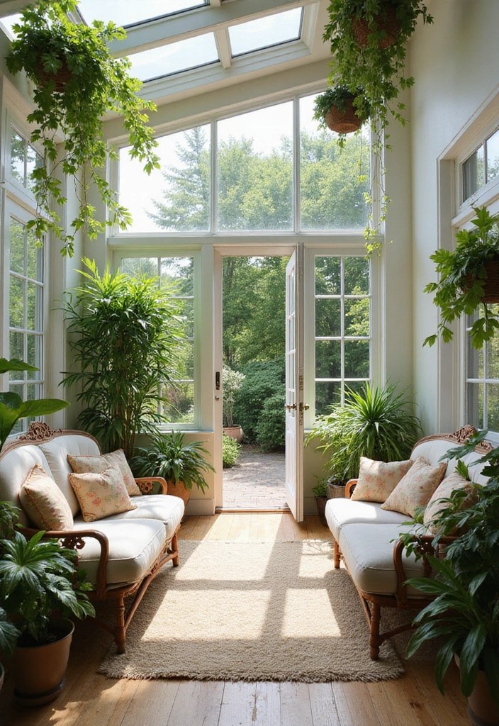 15 Eco-Friendly Indoor-Outdoor Designs for 2025 That Will Transform Your Home into a Nature Retreat! - 11. Sunrooms and Conservatories: Nature All Year Round