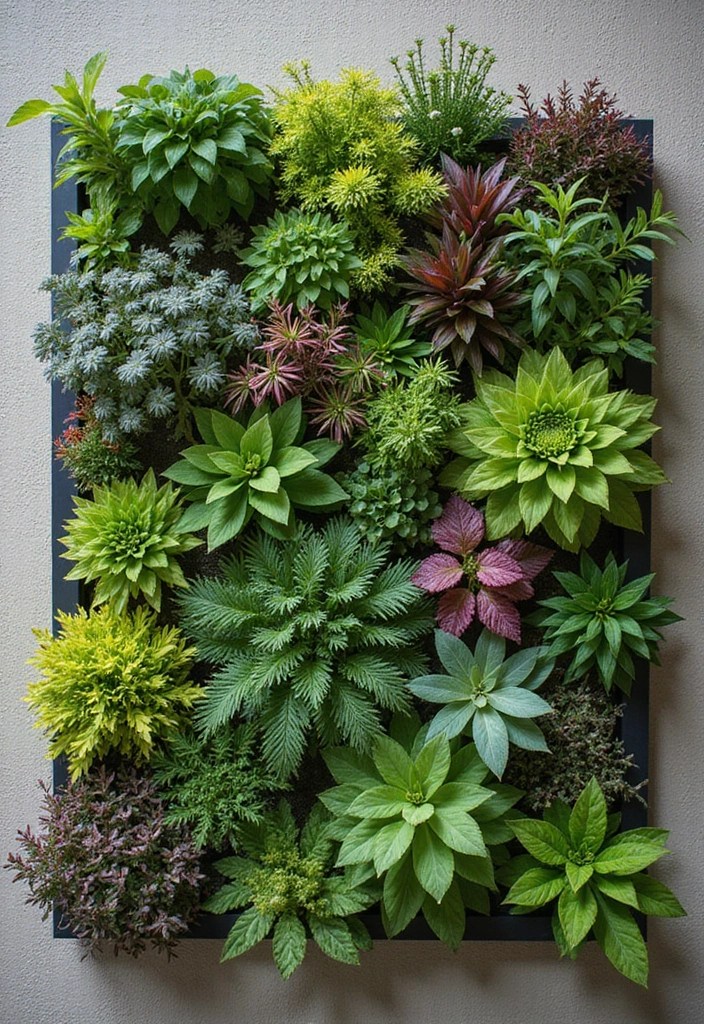 15 Eco-Friendly Indoor-Outdoor Designs for 2025 That Will Transform Your Home into a Nature Retreat! - 9. Vertical Gardens: Space-Saving Greenery